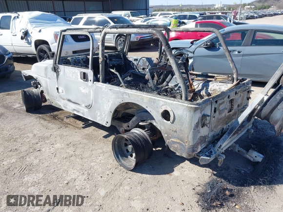 2005 Jeep Wrangler Unlimited with VIN 1J4FA44S55P366393, listed as a IAAI auction lot 41849008 with 0 mi miles. Bid and sale history available at carsss.com. Image 3.