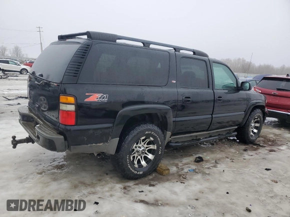 2005 Chevrolet Suburban Z71 with VIN 3GNFK16Z95G243171, listed as a Copart auction lot 43341255 with 273,083 mi miles and Clean Title. Bid and sale history available at carsss.com. Image 3.