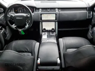 2018 Land Rover Range Rover HSE with VIN SALGS2RKXJA384818, listed as a Copart auction lot 59810145 with 77,855 mi miles and Salvage title. Bid and sale history available at DreamBid. Image 8.