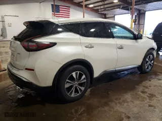 2021 Nissan Murano S with VIN 5N1AZ2AS5MC125369, listed as a Copart auction lot 47180925 with 32,567 mi miles and Salvage Title. Bid and sale history available at carsss.com. Image 3.