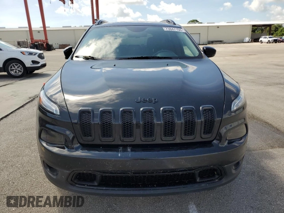 2016 Jeep Cherokee High Altitude with VIN 1C4PJLDB2GW363271, listed as a Copart auction lot 73847194 with 0 mi miles and Salvage Title. Bid and sale history available at carsss.com. Image 5.
