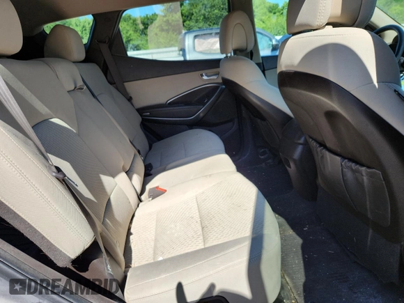 2018 Hyundai Santa Fe 2.4L with VIN 5XYZTDLB5JG555606, listed as a Copart auction lot 64206545 with 104,596 mi miles and Clean title. Bid and sale history available at DreamBid. Image 11.
