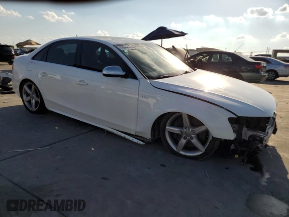 2016 Audi S4 Premium Plus with VIN WAUBGAFL8GA009994, listed as a Copart auction lot 72191514 with 112,388 mi miles and Salvage Title. Bid and sale history available at carsss.com. Image 4.