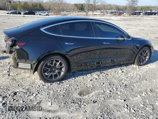 2019 Tesla Model 3 Mid Range with VIN 5YJ3E1EA3KF324201, listed as a Copart auction lot 43221185 with 117,606 mi miles and Salvage Title. Bid and sale history available at carsss.com. Image 3.