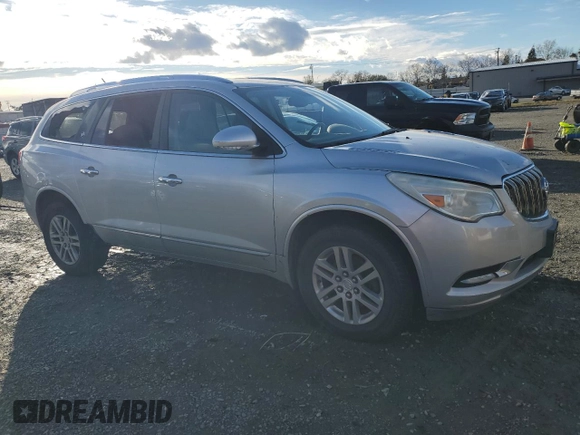 2014 Buick Enclave Convenience with VIN 5GAKRAKD8EJ200986, listed as a Copart auction lot 84569724 with 0 mi miles and Salvage Title. Bid and sale history available at carsss.com. Image 4.