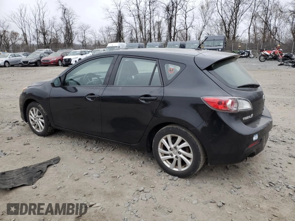 2012 Mazda 3 i Grand Touring with VIN JM1BL1M89C1599856, listed as a Copart auction lot 48949845 with 179,368 mi miles and Salvage Title. Bid and sale history available at DreamBid. Image 2.
