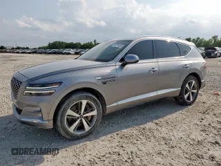 2022 Genesis GV80 z VIN KMUHB4SB5NU082288, wystawiony jako Copart lot #58714455 z przebiegiem 46 174 mil mil oraz Szkoda całkowita • Salvage title. Historia ofert i sprzedaży dostępna na DreamBid. Obrazek 1.