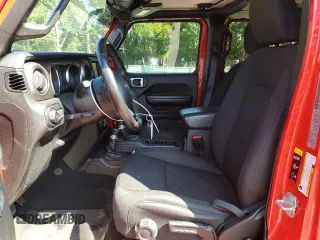 2020 Jeep Wrangler Unlimited Willys z VIN 1C4HJXDG1LW171325, wystawiony jako Copart lot #68717764 z przebiegiem 132 555 mil mil oraz Szkoda całkowita • Salvage title. Historia ofert i sprzedaży dostępna na DreamBid. Obrazek 7.