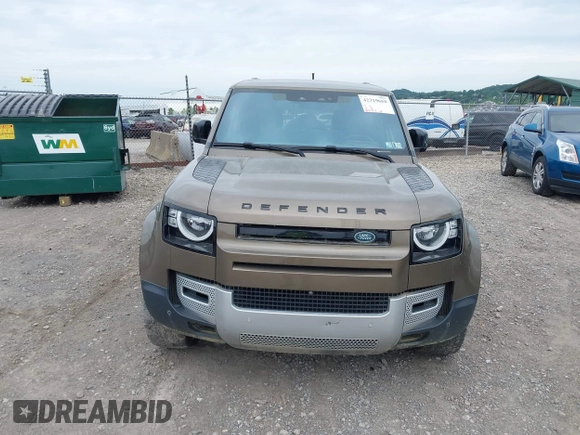 2021 Land Rover Defender S with VIN SALEJ7RX8M2041751, listed as a IAAI auction lot 42319668 with 57,774 mi miles and . Bid and sale history available at DreamBid. Image 12.