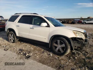 2010 GMC Acadia SLT1 with VIN 1GKLVMED9AJ176918, listed as a Copart auction lot 86367564 with 217,414 mi miles and Salvage Title. Bid and sale history available at carsss.com. Image 4.
