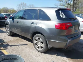 2008 Acura MDX Tech Pkg with VIN 2HNYD28398H504923, listed as a IAAI auction lot 41993095 with 262,871 mi miles. Bid and sale history available at carsss.com. Image 3.