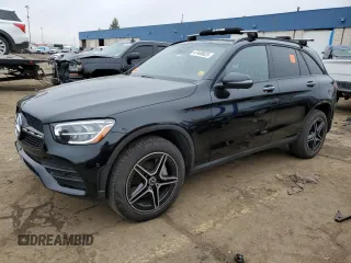 2022 Mercedes-Benz GLC 300 with VIN W1N0G8EB5NV331163, listed as a Copart auction lot 47469025 with 43,404 mi miles and Salvage Title. Bid and sale history available at DreamBid. Image 1.