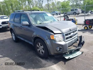 2011 Ford Escape Limited with VIN 1FMCU9EG2BKC55005, listed as a IAAI auction lot 41958212 with 188,182 mi miles. Bid and sale history available at carsss.com. Image 1.