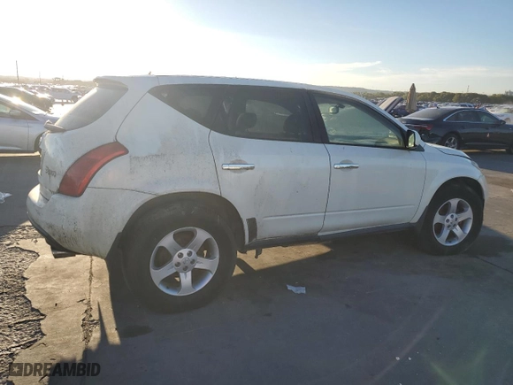 2004 Nissan Murano SL with VIN JN8AZ08W44W332615, listed as a Copart auction lot 69283164 with 119,744 mi miles and Clean Title. Bid and sale history available at carsss.com. Image 3.