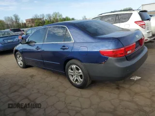 2005 Honda Accord EX with VIN 1HGCM56735A007014, listed as a Copart auction lot 54558455 with 237,511 mi miles and Salvage Title. Bid and sale history available at DreamBid. Image 2.