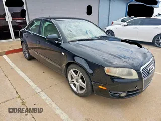 2007 Audi A4 2.0T z VIN WAUAF78EX7A093364, wystawiony jako Copart lot #59733085 z przebiegiem 128 396 mil mil oraz Czysty tytuł • Clean title. Historia ofert i sprzedaży dostępna na DreamBid. Obrazek 1.