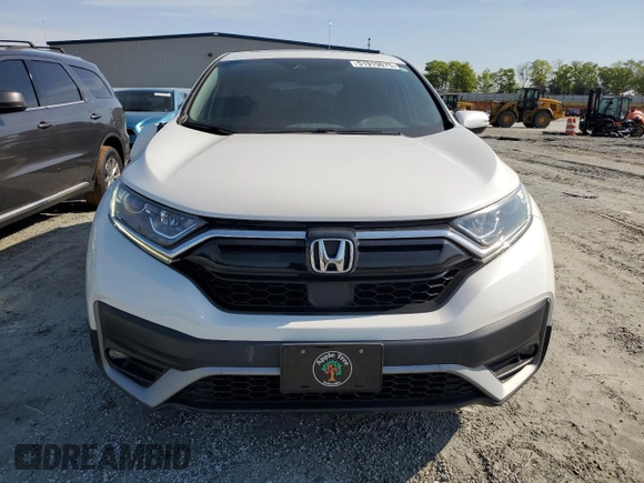 2020 Honda CR-V EX with VIN 2HKRW1H58LH416302, listed as a Copart auction lot 51919675 with 33,521 mi miles and Salvage Title. Bid and sale history available at carsss.com. Image 5.