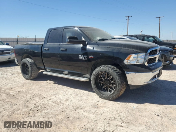 2020 Ram 1500 Classic Tradesman with VIN 1C6RR6FT7LS154142, listed as a Copart auction lot 72886924 with 56,054 mi miles and Salvage Title. Bid and sale history available at carsss.com. Image 4.