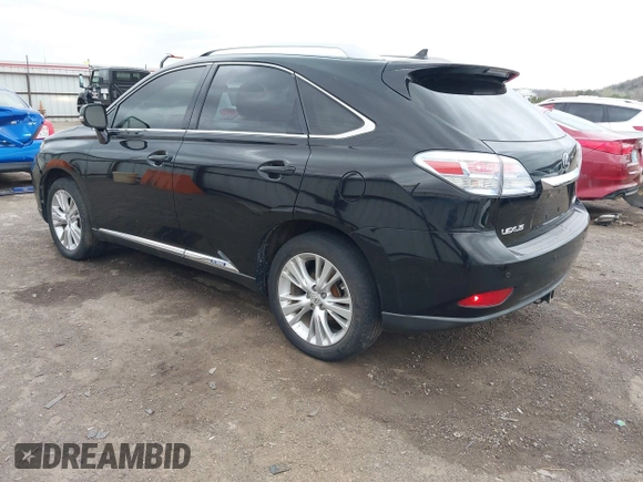 2010 Lexus RX 450h with VIN JTJBC1BA0A2029383, listed as a IAAI auction lot 41836107 with 223,058 mi miles and . Bid and sale history available at DreamBid. Image 3.