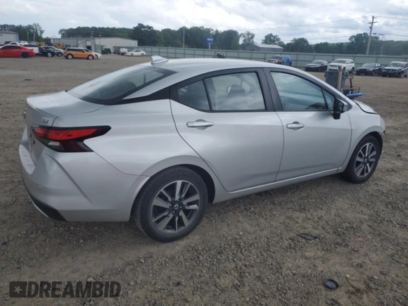 2021 Nissan Versa SV with VIN 3N1CN8EV3ML830906, listed as a Copart auction lot 54612805 with 103,120 mi miles and Salvage title. Bid and sale history available at DreamBid. Image 3.