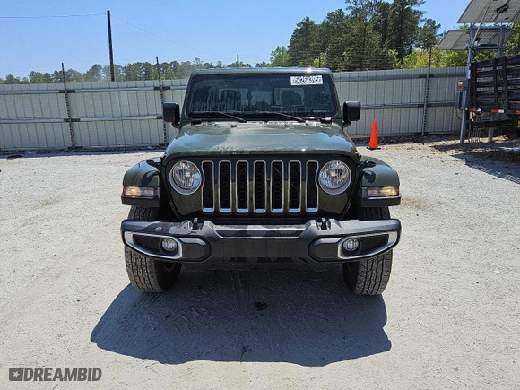 2021 Jeep Gladiator Overland with VIN 1C6HJTFG8ML554582, listed as a Copart auction lot 50268395 with 78,738 mi miles and Clean Title. Bid and sale history available at carsss.com. Image 5.