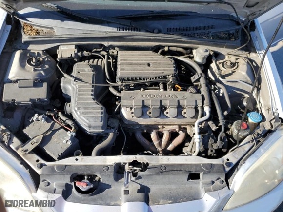 2003 Honda Civic LX with VIN 1HGEM225X3L036961, listed as a Copart auction lot 58660274 with 0 mi miles and Salvage Title. Bid and sale history available at carsss.com. Image 11.