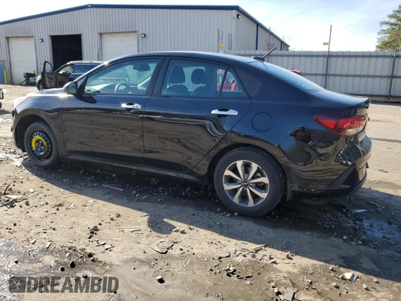 2022 Kia Rio LX with VIN 3KPA24ADXNE476147, listed as a Copart auction lot 87898405 with 15,763 mi miles and Salvage Title. Bid and sale history available at carsss.com. Image 2.