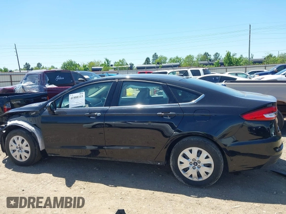 2019 Ford Fusion S with VIN 3FA6P0G7XKR268202, listed as a IAAI auction lot 41888115 with 71,718 mi miles and . Bid and sale history available at DreamBid. Image 15.