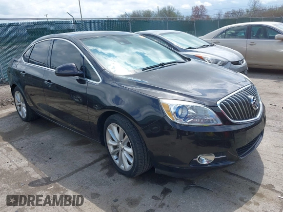 2014 Buick Verano Leather Group with VIN 1G4PS5SK4E4238532, listed as a IAAI auction lot 42064686 with 94,426 mi miles. Bid and sale history available at carsss.com. Image 1.