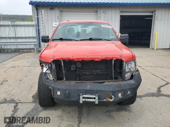 2013 Ford F-150 XL with VIN 1FTFX1EF2DKE90587, listed as a Copart auction lot 54401265 with 217,011 mi miles and Salvage Title. Bid and sale history available at carsss.com. Image 5.
