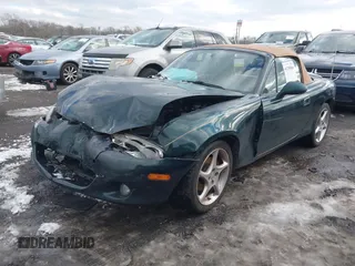 2001 Mazda MX-5 Miata z VIN JM1NB353510216609, wystawiony jako IAAI lot #41298866 z przebiegiem 183 388 mil mil oraz . Historia ofert i sprzedaży dostępna na DreamBid. Obrazek 2.