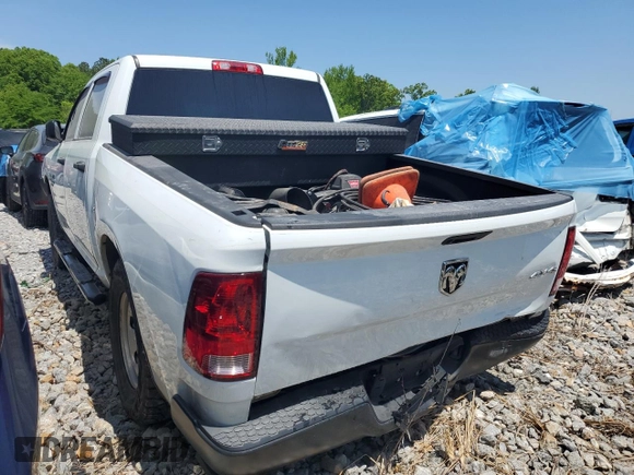 2023 Ram 1500 Tradesman with VIN 3C6RR7KG4PG649569, listed as a Copart auction lot 51796845 with 38,614 mi miles and Salvage title. Bid and sale history available at DreamBid. Image 2.