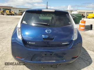 2016 Nissan LEAF SV with VIN 1N4BZ0CP4GC309783, listed as a Copart auction lot 52469784 with 0 mi miles and Non Repairable. Bid and sale history available at carsss.com. Image 6.