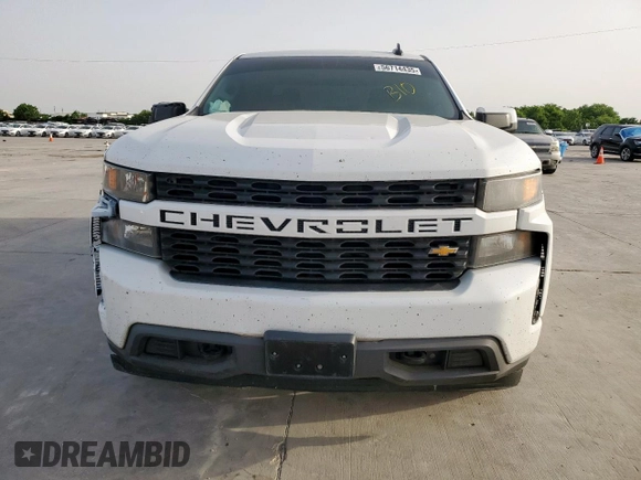 2020 Chevrolet Silverado 1500 Custom with VIN 3GCPWBEK9LG426899, listed as a Copart auction lot 56714435 with 141,167 mi miles and Clean Title. Bid and sale history available at DreamBid. Image 5.