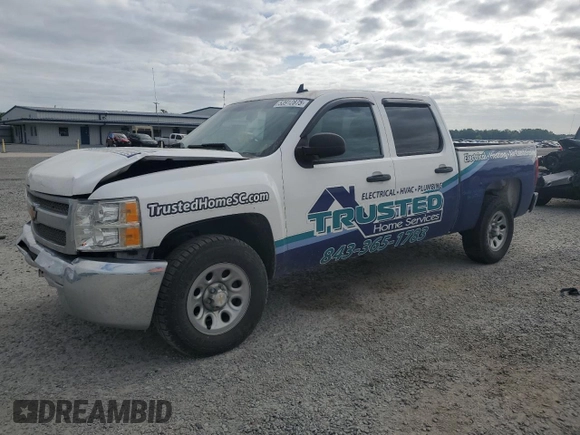 2013 Chevrolet Silverado 1500 LT with VIN 3GCPCSEA9DG359769, listed as a Copart auction lot 53912875 with 165,484 mi miles and Salvage Title. Bid and sale history available at DreamBid. Image 1.