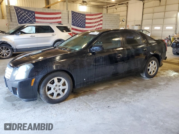 2007 Cadillac CTS with VIN 1G6DP577670148244, listed as a Copart auction lot 73038204 with 206,014 mi miles and Salvage Title. Bid and sale history available at carsss.com. Image 1.