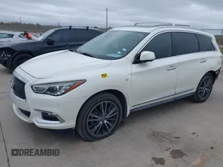 2019 Infiniti QX60 LUXE with VIN 5N1DL0MN2KC551218, listed as a IAAI auction lot 41101804 with 111,621 mi miles. Bid and sale history available at carsss.com. Image 17.