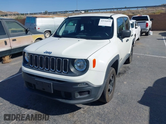 2018 Jeep Renegade Sport с VIN ZACCJBAH8JPH40952, выставлен на аукционе IAAI как лот 42536810 с пробегом 103 004 миль миль и . История ставок и продаж доступна на DreamBid. Изображение 17.