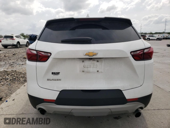 2020 Chevrolet Blazer LT with VIN 3GNKBCRSXLS550447, listed as a Copart auction lot 51762025 with 103,418 mi miles and Salvage title. Bid and sale history available at DreamBid. Image 6.