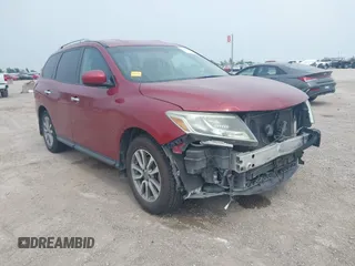 2016 Nissan Pathfinder S with VIN 5N1AR2MN1GC655414, listed as a IAAI auction lot 42285989 with 133,999 mi miles and . Bid and sale history available at DreamBid. Image 1.