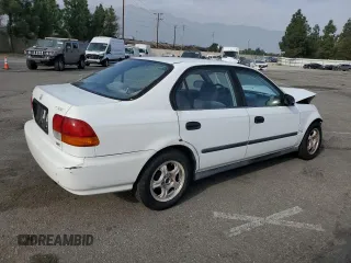 1998 Honda Civic DX with VIN 2HGEJ6624WH528497, listed as a Copart auction lot 83231964 with 132,637 mi miles and Salvage Title. Bid and sale history available at DreamBid. Image 3.