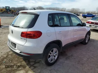 2013 Volkswagen Tiguan S z VIN WVGAV3AX2DW613867, wystawiony jako Copart lot #43034845 z przebiegiem 119 636 mil mil oraz Szkoda całkowita • Salvage title. Historia ofert i sprzedaży dostępna na DreamBid. Obrazek 3.