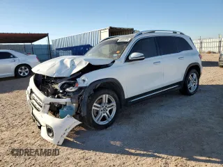 2021 Mercedes-Benz GLB with VIN W1N4M4GB0MW101085, listed as a Copart auction lot 86652074 with 93,919 mi miles and Salvage Title. Bid and sale history available at carsss.com. Image 1.