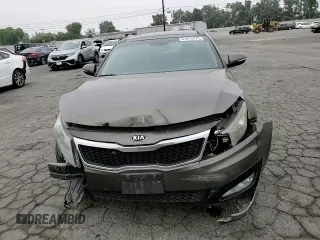 2013 Kia Optima EX with VIN 5XXGN4A78DG107255, listed as a Copart auction lot 61015475 with 168,006 mi miles and Salvage title. Bid and sale history available at DreamBid. Image 13.