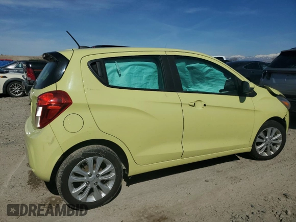 2017 Chevrolet Spark LT with VIN KL8CD6SA2HC786221, listed as a Copart auction lot 48498985 with Not Provided miles and Salvage Title. Bid and sale history available at DreamBid. Image 3.
