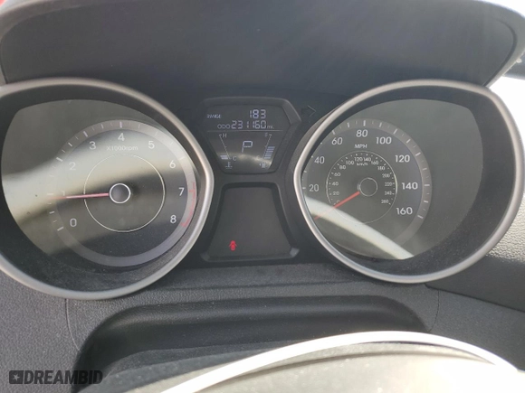 2013 Hyundai Elantra Coupe GS with VIN KMHDH6AE4DU003145, listed as a Copart auction lot 53051985 with 231,160 mi miles and Salvage Title. Bid and sale history available at carsss.com. Image 9.