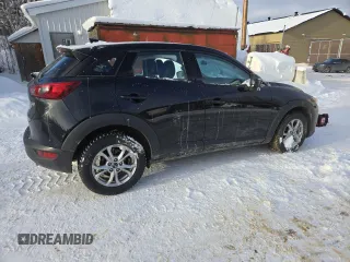 2020 Mazda CX-3 GS z VIN JM1DKFC72L1473243, wystawiony jako Copart lot #85976644 z przebiegiem 76 815 mil mil oraz Szkoda całkowita • Salvage title. Historia ofert i sprzedaży dostępna na DreamBid. Obrazek 3.