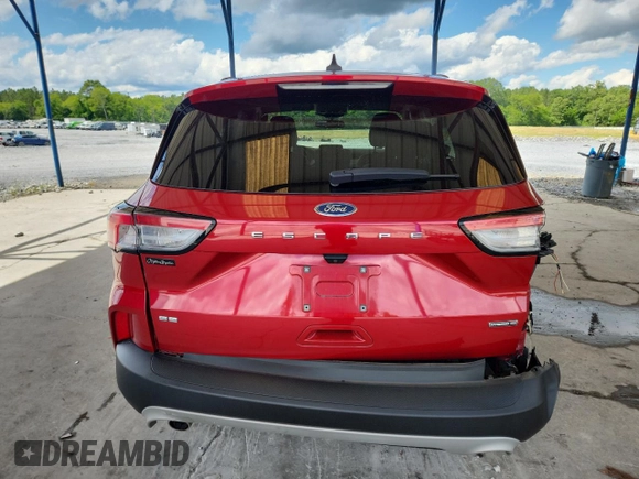 2020 Ford Escape SE Sport Hybrid with VIN 1FMCU9BZ2LUB98087, listed as a Copart auction lot 59051985 with 66,690 mi miles and Salvage title. Bid and sale history available at DreamBid. Image 6.