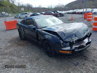 2006 Ford Mustang GT Deluxe with VIN 1ZVFT82H165131045, listed as a IAAI auction lot 41898142 with 124,643 mi miles and . Bid and sale history available at DreamBid. Image 1.
