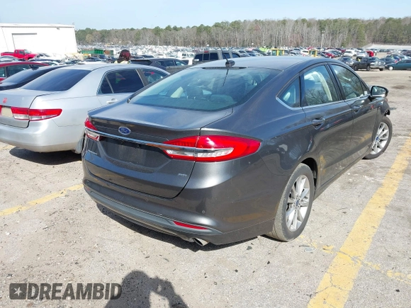 2017 Ford Fusion SE with VIN 3FA6P0H79HR153498, listed as a IAAI auction lot 41749022 with 105,342 mi miles. Bid and sale history available at carsss.com. Image 4.